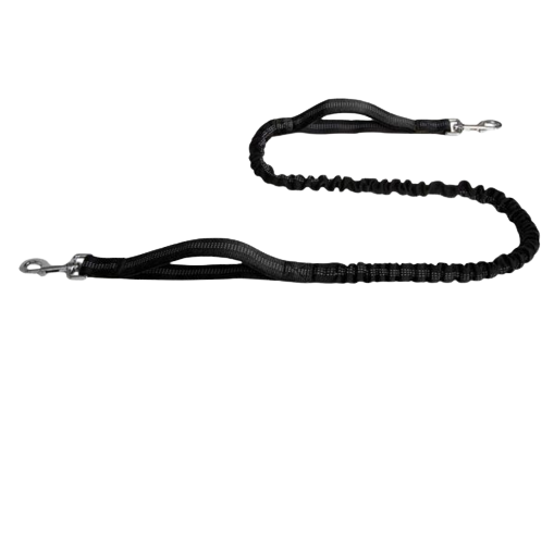 Hands Free Running Dog Leash with Dual Handles | Waist Belt, Pack and Bungee Leash