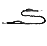 Thumbnail for Hands Free Running Dog Leash with Dual Handles | Waist Belt, Pack and Bungee Leash