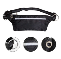Thumbnail for Hands Free Running Dog Leash with Dual Handles | Waist Belt, Pack and Bungee Leash