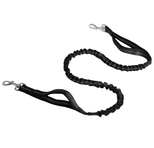 Hands Free Running Dog Leash with Dual Handles | Waist Belt, Pack and Bungee Leash