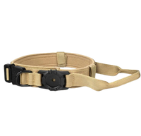 Thumbnail for Tactical Harness, Tracking Tag Compatible Collar & Dog Leash Combo | Durable Construction Army Style Gear Set