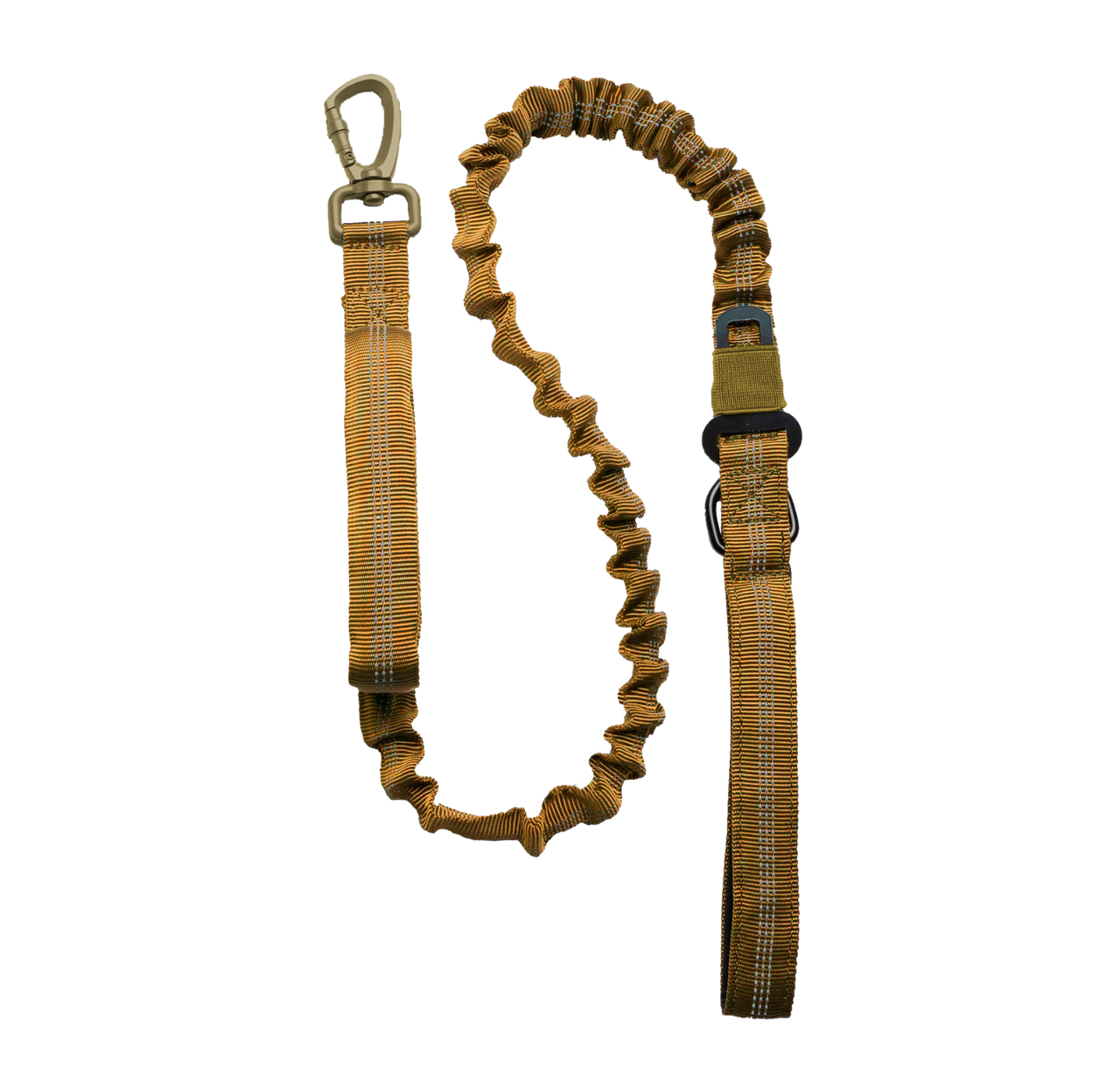 Lightweight Tactical Dog Leash With Dual Handles | Bungee Cord Leash | Built For Tugs, Built To Last
