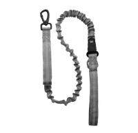 Thumbnail for Lightweight Tactical Dog Leash With Dual Handles | Bungee Cord Leash | Built For Tugs, Built To Last