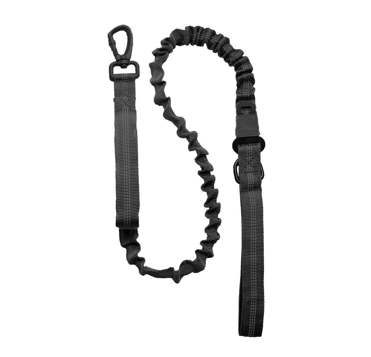 Lightweight Tactical Dog Leash With Dual Handles | Bungee Cord Leash | Built For Tugs, Built To Last