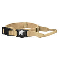 Thumbnail for Tactical Tracking Tag Compatible Dog Collar & Leash Combo | Tracking Compatible Collar and Tactical Leash Set