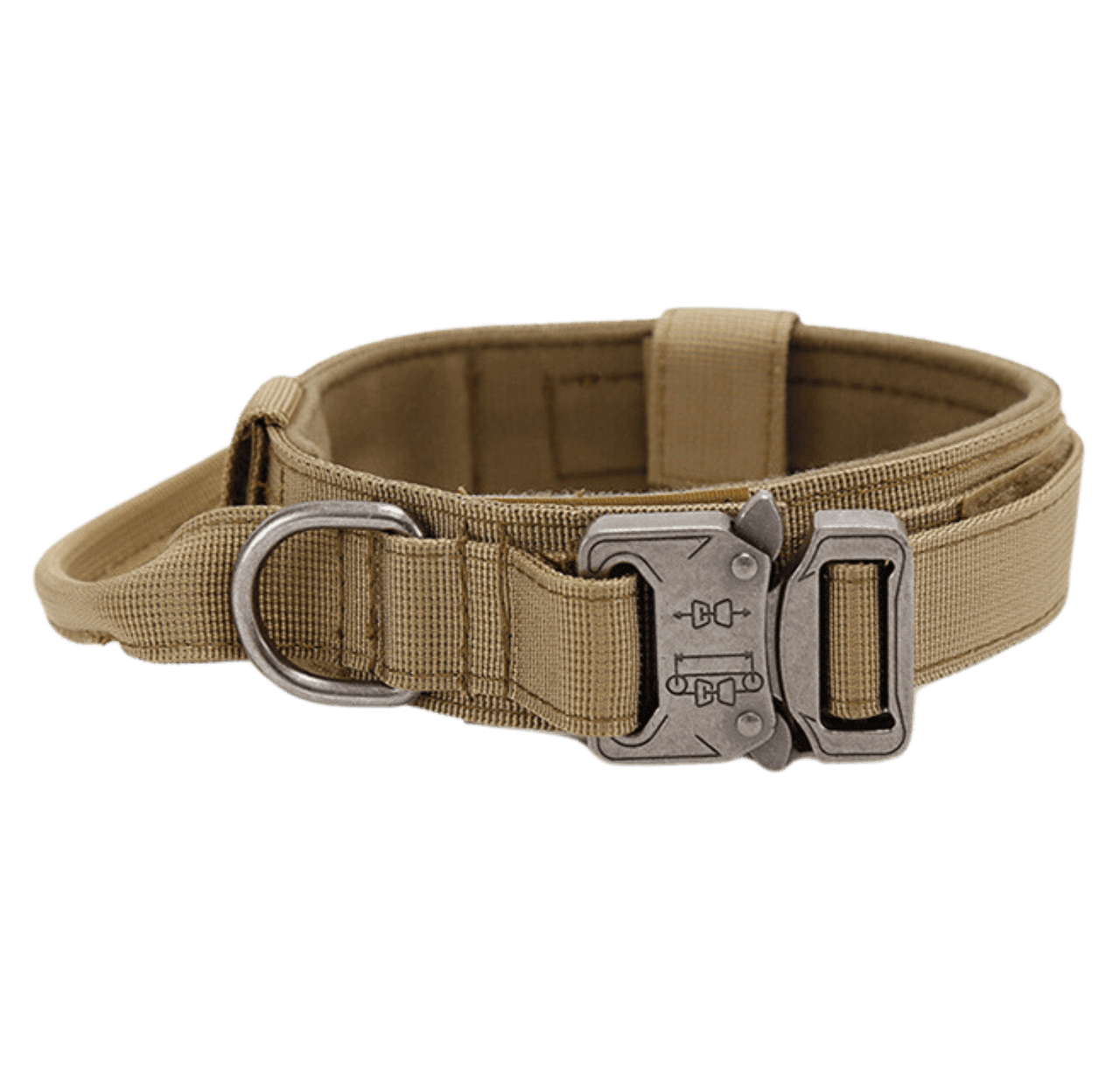 Tactical Dog Collar & Leash Combo | Collar With Handle and Bungee Leash Set