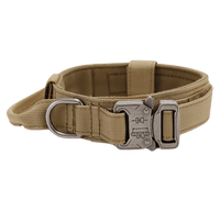 Thumbnail for Tactical Dog Collar & Leash Combo | Collar With Handle and Bungee Leash Set