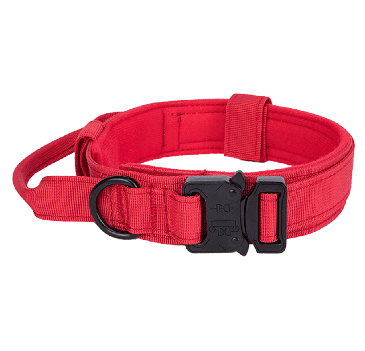 Tactical Dog Collar & Leash Combo | Collar With Handle and Bungee Leash Set