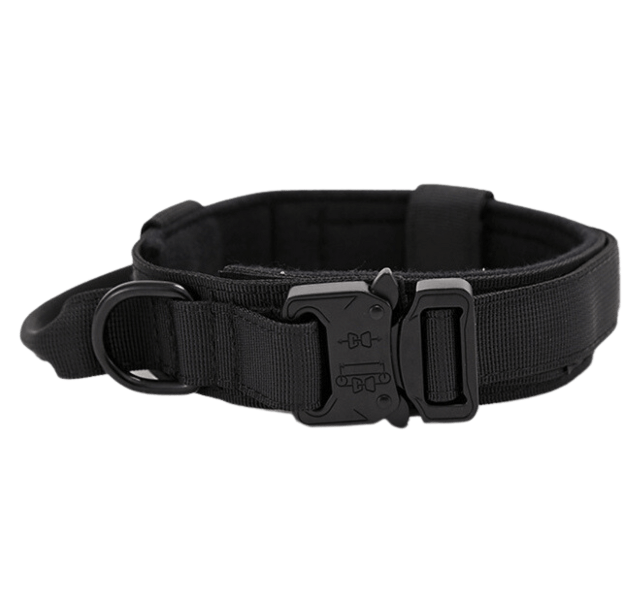 Tactical Dog Collar & Leash Combo | Collar With Handle and Bungee Leash Set