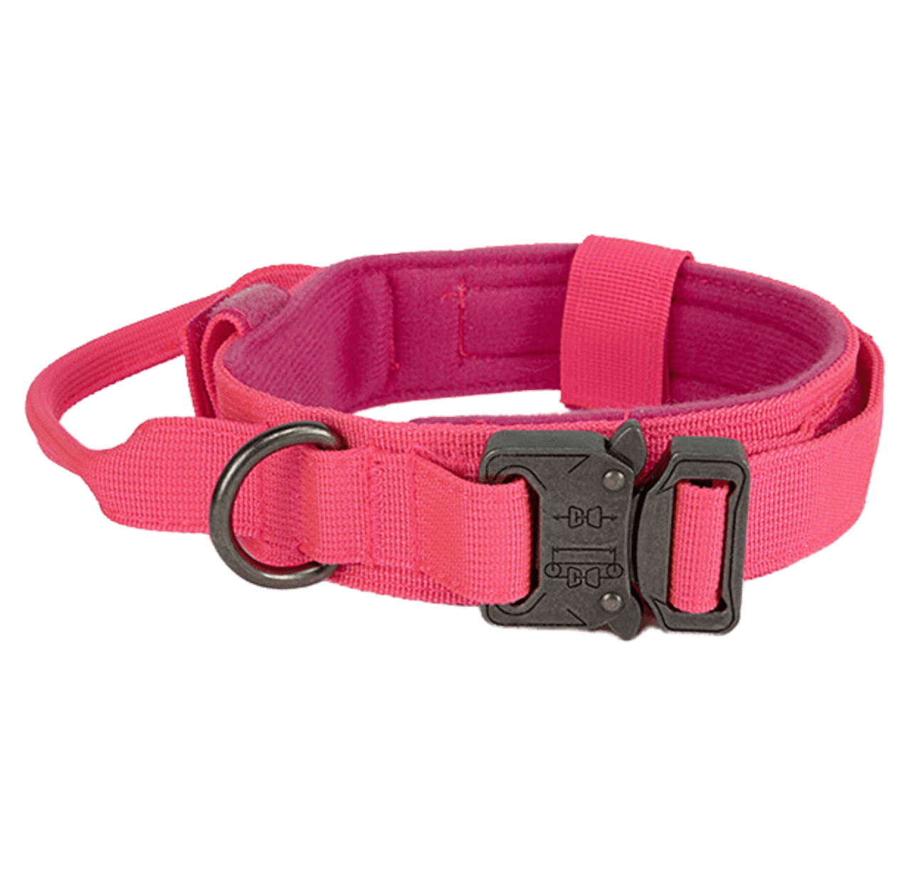 Tactical Dog Collar & Leash Combo | Collar With Handle and Bungee Leash Set