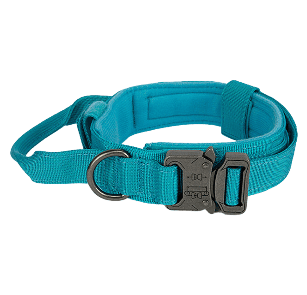 Tactical Dog Collar & Leash Combo | Collar With Handle and Bungee Leash Set