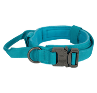Thumbnail for Tactical Dog Collar & Leash Combo | Collar With Handle and Bungee Leash Set