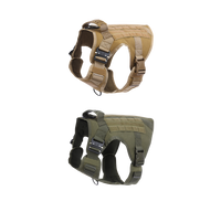 Thumbnail for Tactical Dog Harness | Heavy Duty for Medium and Large Breeds | With No Pull Front Ring and MOLLE System