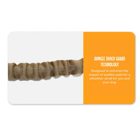 Thumbnail for Lightweight Tactical Dog Leash With Dual Handles | Bungee Cord Leash | Built For Tugs, Built To Last
