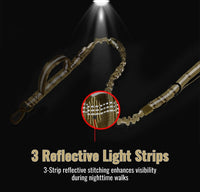 Thumbnail for Tactical Dog Collar & Leash Combo | Collar With Handle and Bungee Leash Set
